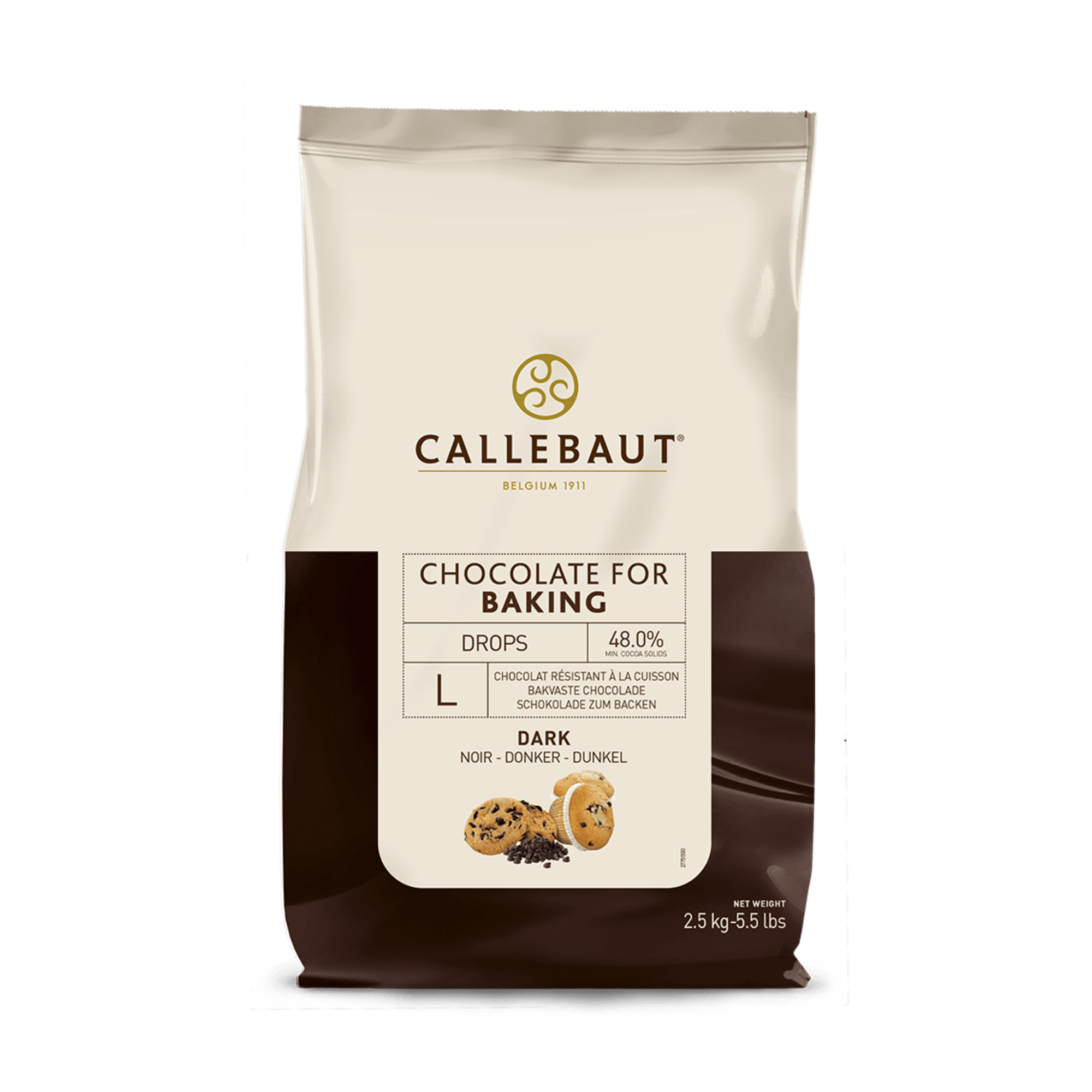 Dark Chocolate Baking Drops - Large