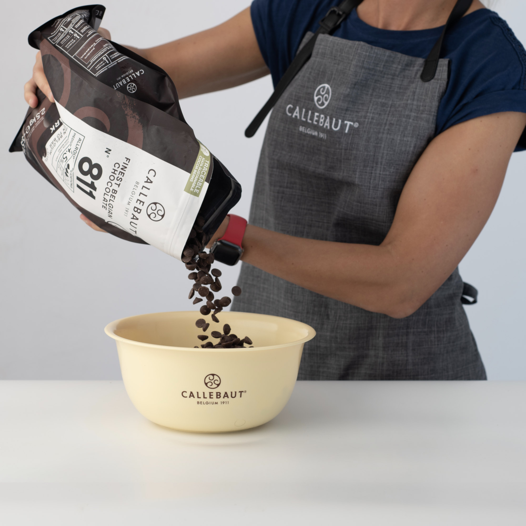Zartbitter Schokoladen Callets 54,5% Rezept 811, , small