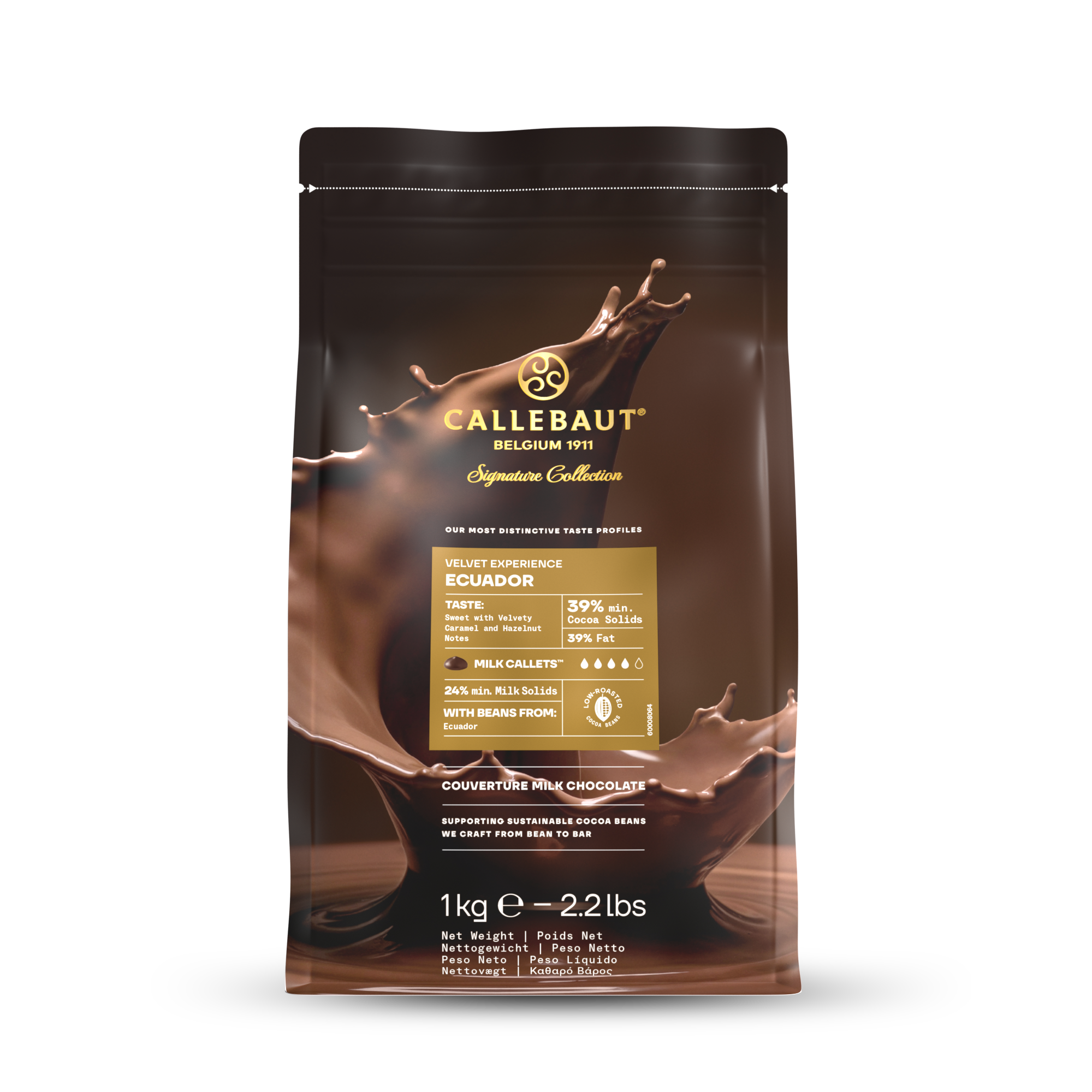 Couverture Milk Chocolate - Ecuador 39%